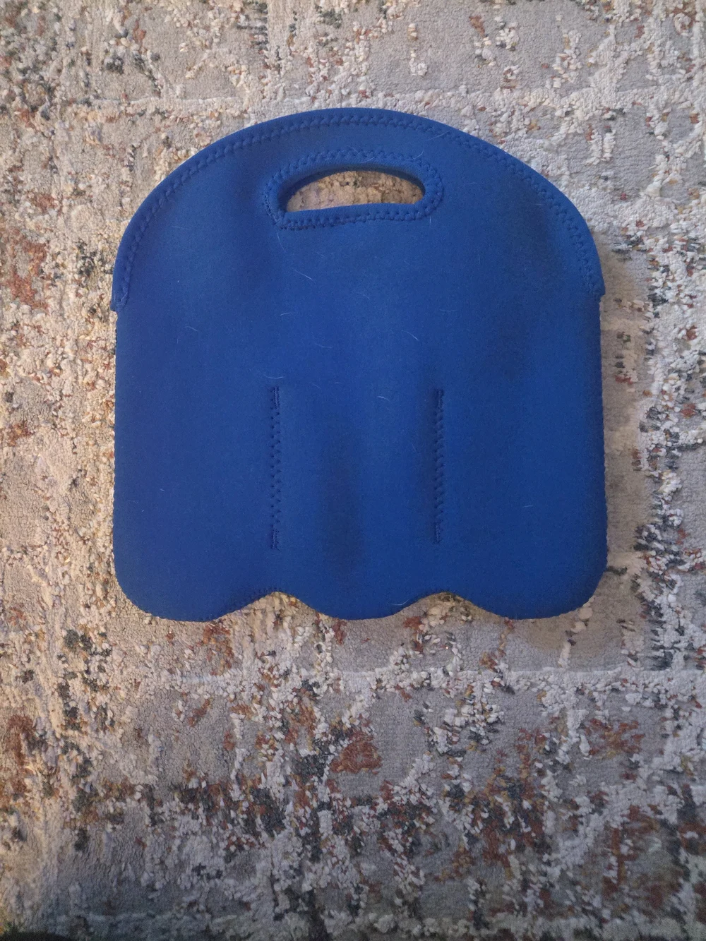 Blue 'Hoppy Hour is the Best Hour' Neoprene Bottle Carrier